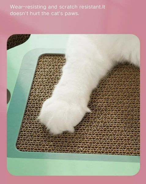 BÀN CÀO GIẤY YC SÂN CHƠI - YC SCRATCHER PLAYGROUD (62x35)