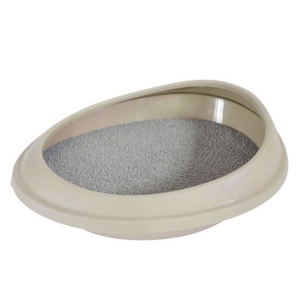 PURMI Khay Vệ Sinh Mèo Kem - Beige Cat Litter Box