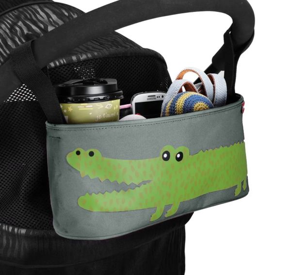 IBI Stroller Organizer - Crocidile Gray FP13005L-04