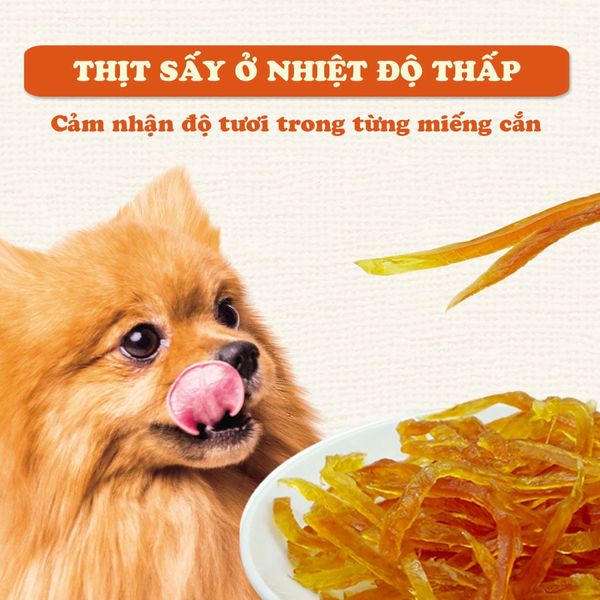 DoggyMan - Sợi Gà Sấy Dẻo 80g