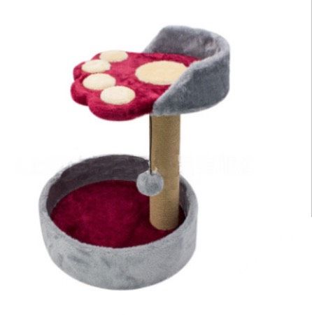 Trụ Cào Mèo Jian 1 Tầng Dấu Chân2021 - Jian Cat Tree 1Tang Paw2021