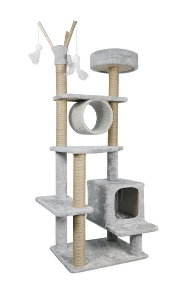 Trụ Cào Mèo YC Xám - YC Cat Tree Grey DG