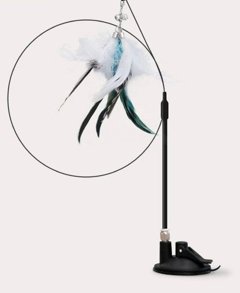 Cần câu mèo gắn sàn nhà - Yichon Cat Teaser 85cm