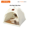 LỀU NGỦ GẤP GỌN CHO CHÓ MÈO - FOLDABLE PET TENT BED ULIGOTA