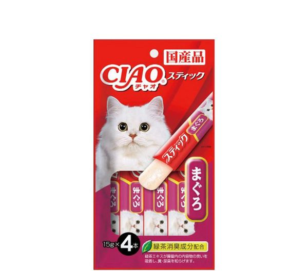 Ciao - Súp thưởng Ciao dạng thạch 4 que cho Mèo