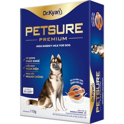 Dr.Kyan Sữa Bột Cho Chó Petsure 110g