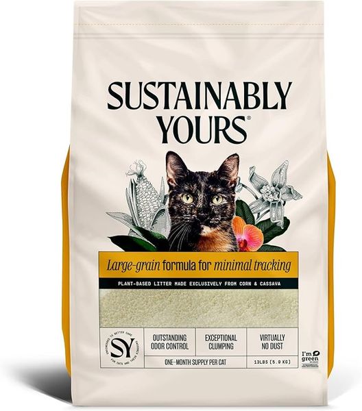 Cát Vệ Sinh Hữu Cơ Hạt To Petfive Sustainably Yours – Multi-Cat (5.9KG)