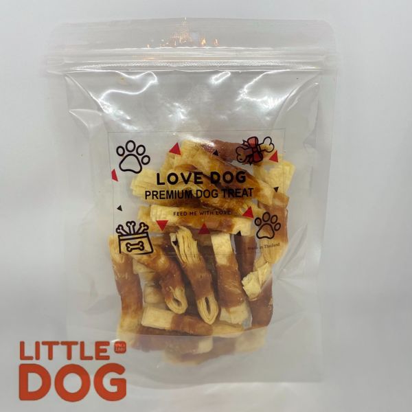 Lovedog Cá Sợi Quấn Gà - Chicken&Fish