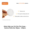 Khăn Ướt Lau Tai Cho Thú Cưng - Sukina Petto Ear Wipes - 100pcs