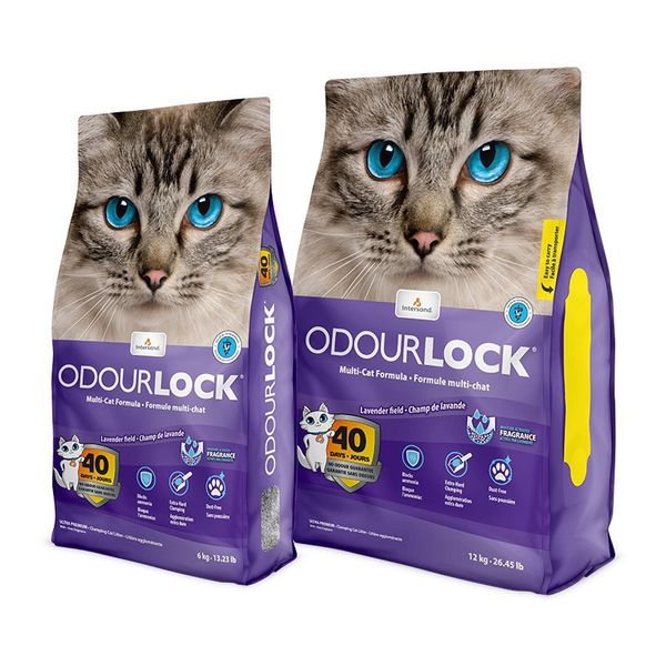 OdourLock - Cát đất sét cao cấp cho Mèo 12kg