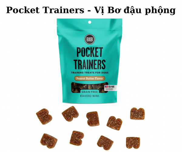 Bixbi Pocket Trainers - Bánh thưởng training cho chó 170g