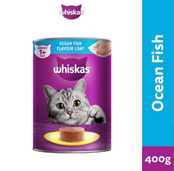 Pate Lon Whiskas Adult Mèo trên 1 tuổi - 400g