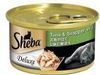 SHEBA CáNgừ&CáHồng - Deluxe Tuna&Snapper in Gravy 85g