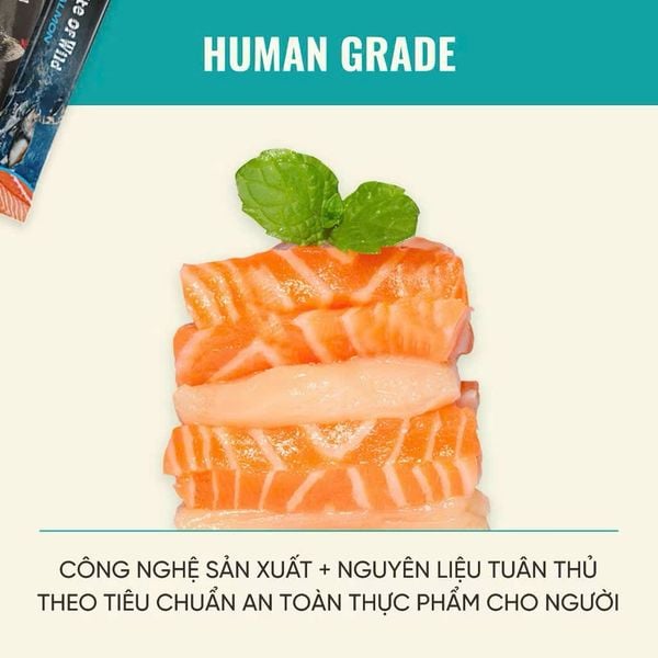 Súp Thưởng Cho Mèo Bite of Wild - Gà & Cá Hồi - (4 x 15g)