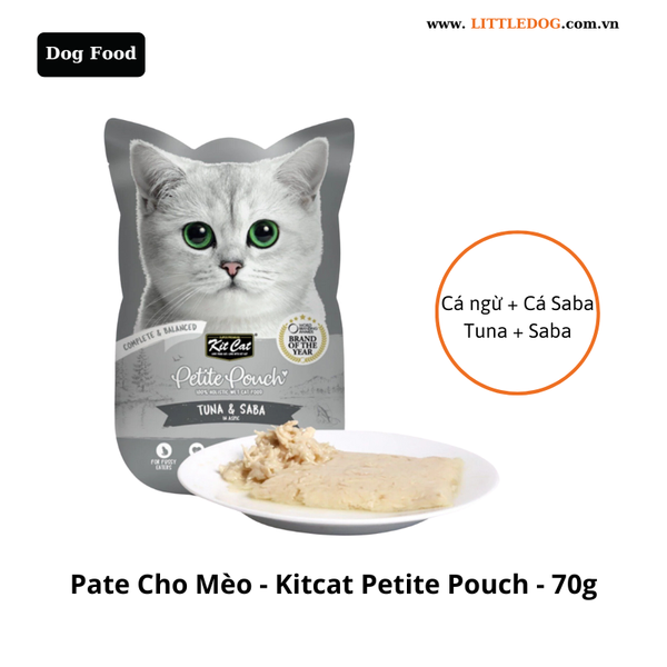 Pate Cho Mèo Kitcat Petite Pouch - 70g