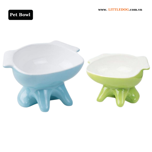 Bát Sứ Chống Gù Lưng Hình Con Heo – ViviPet Bowl