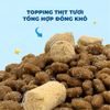 MR.VET G1 - Hạt Khô Cho Mèo Cao Cấp Không Ngũ Cốc, Kèm Topping Thịt Tươi Đông Khô (1KG)