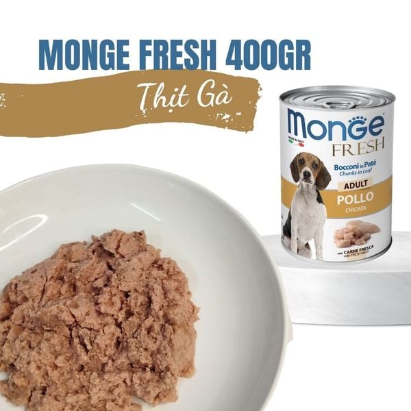 Pate Monge Fresh Cho Chó 400g