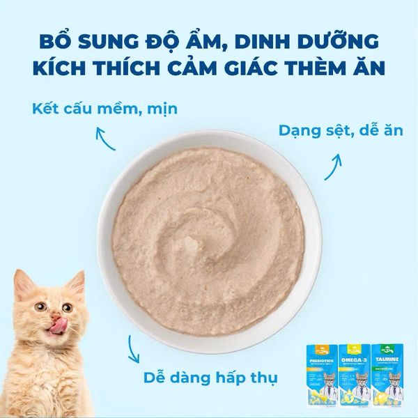 Súp Thưởng MR.VET – Bổ Sung Dinh Dưỡng Cho Mèo (4x15g)