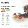 Đồ Chơi Cho Mèo Hình Donut - Catwant Silvervine Donuts