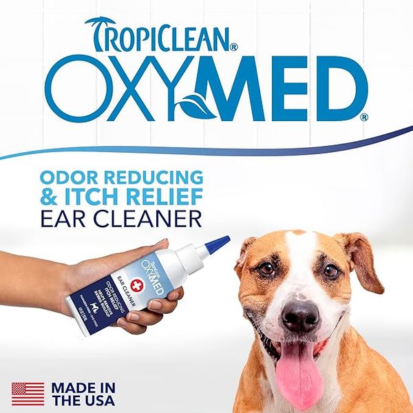 Dung Dịch Vệ Sinh Tai Cho Chó Mèo Tropiclean Oxymed – 50ml/118ml