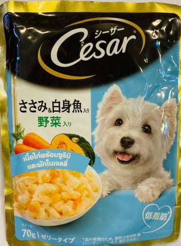 CESAR Pate Chó Vị Gà&RauCủ-Pate Chicken&Veget 70g