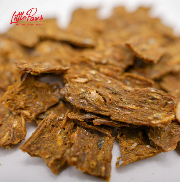 Little Paws - Cá Cơm Và Bí Đỏ - 30g