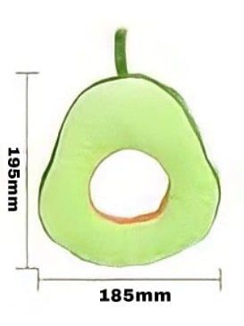 Vòng Chống Liếm Trái Bơ - Soft Avocado Anti-licking