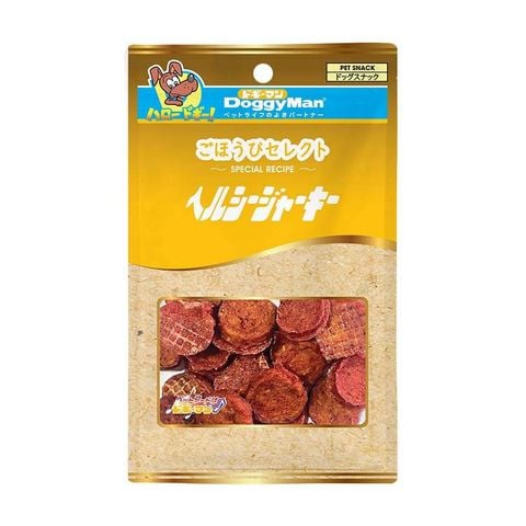 DoggyMan - Miếng Gà Sấy Bổ Sung Thịt Bò 90g