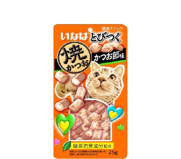 Ciao - Bánh Thưởng Ciao Mềm Có Nhân Cho Mèo 25g