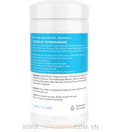 NOOTIE PET WIPES (SWEET PEA & VANILLA) - Khăn giấy ướt (70)