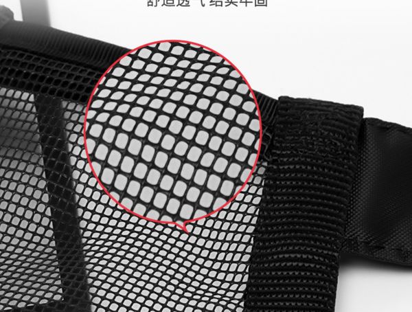 Panda Rọ Mõm Vải - Nylon Half Dog Muzzle