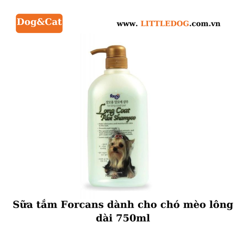 Forcans - Long Coat - Sữa tắm Lông dài 750ml