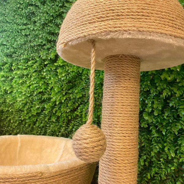 Trụ Cào Mèo Kara Giường Nấm KL-123 - Kara Cat Tree Mushroom Bed KL-123