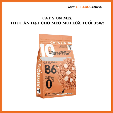 Hạt Cho Mèo Cat’s On Mix T – Gói 350g