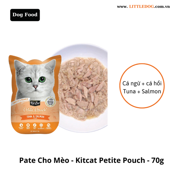 Pate Cho Mèo Kitcat Petite Pouch - 70g