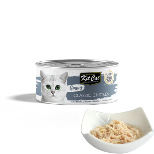 Pate Kit Cat Gravy 70g - Vị Gà/Cá Ngừ Dạng Sốt
