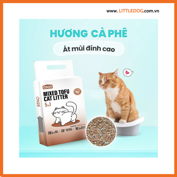 Cát Đậu Nành Cho Mèo Cat’s On ON25 Mixed Tofu