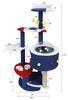 Trụ Cào Mèo YC Không Gian - YC Cat Tree Blue TK-4