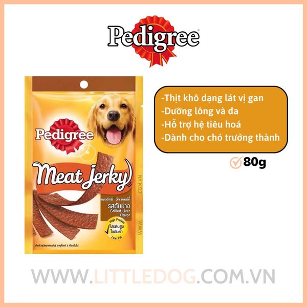 Pedigree Que Gan - Liver Jerky 80g