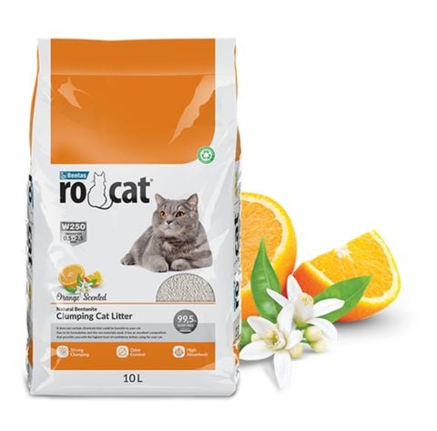 Rocat Cát Vệ Sinh Cho Mèo Cát Đất Sét 10L (8.5kg)