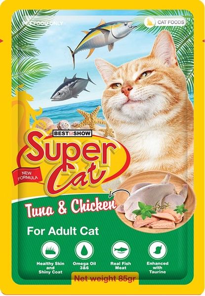 Pate Mèo Super Cat - gói/85g