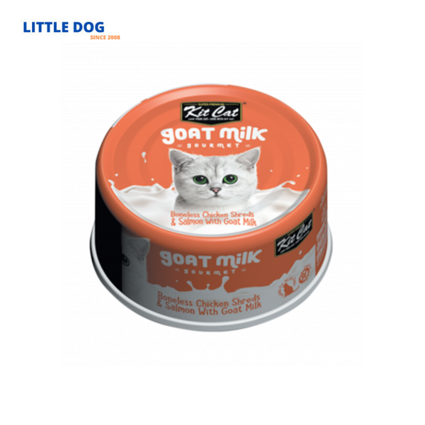 Pate Mèo Kit Cat Sữa Dê (Lon 85g)