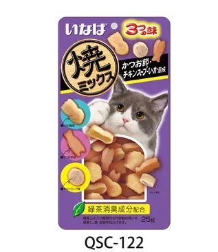 Inaba Bánh Mềm Vị CáNgừ&Gà Mực QSC-122