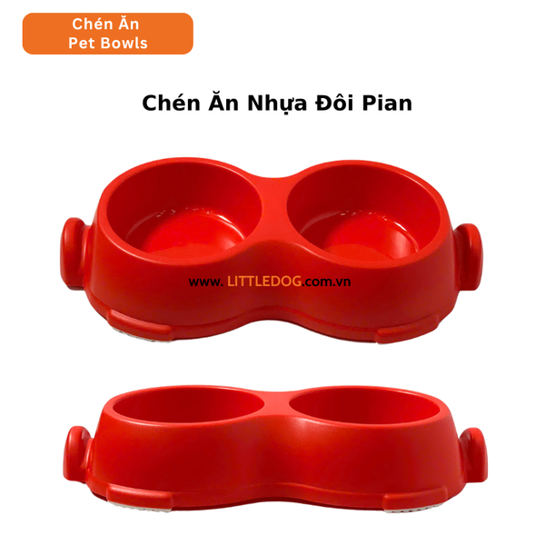 Chén Ăn Đôi Thú Cưng - Pian