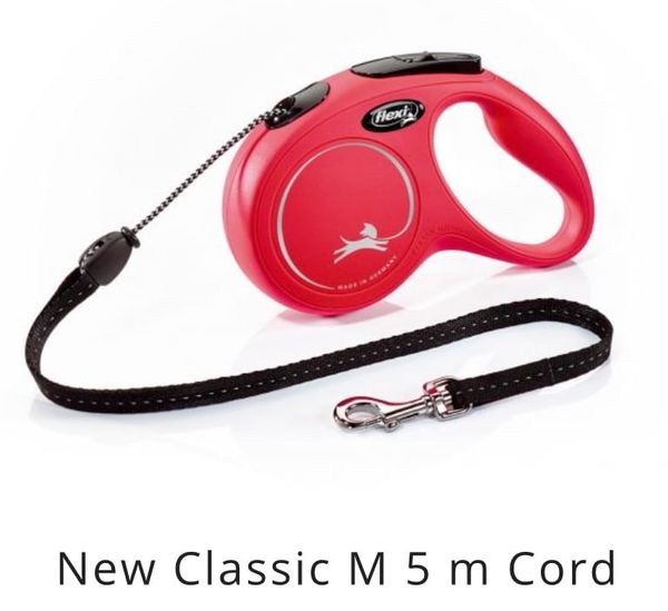 FLEXI 308486 Dây Dắt Tự Động Tròn M - Autoleash Cord 20kg 5m