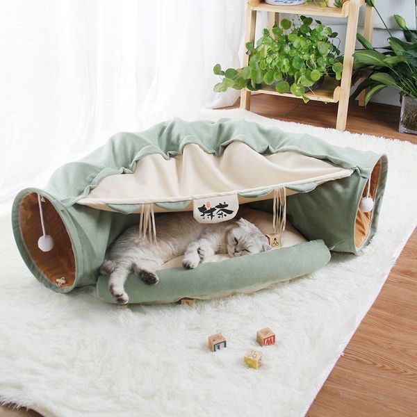 Nệm Mái Vòm Tròn cho Mèo- Cat Tunnel Lounge