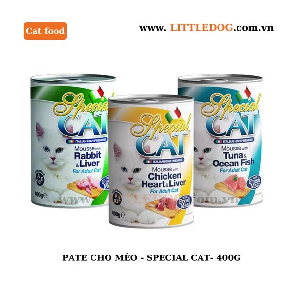 Pate Mèo Trưởng Thành Monge Special Cat 400g
