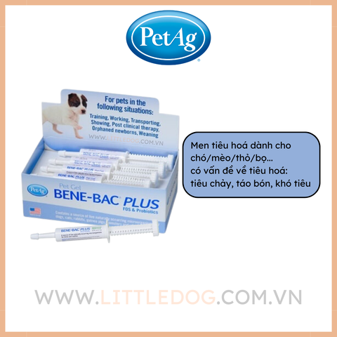 PetAg men tiêu hóa Bene - Bac Plus 15g
