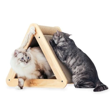 Nhà Cào Tam Giác Ibiyaya-Hide Out Cat Scratching Post FF2216